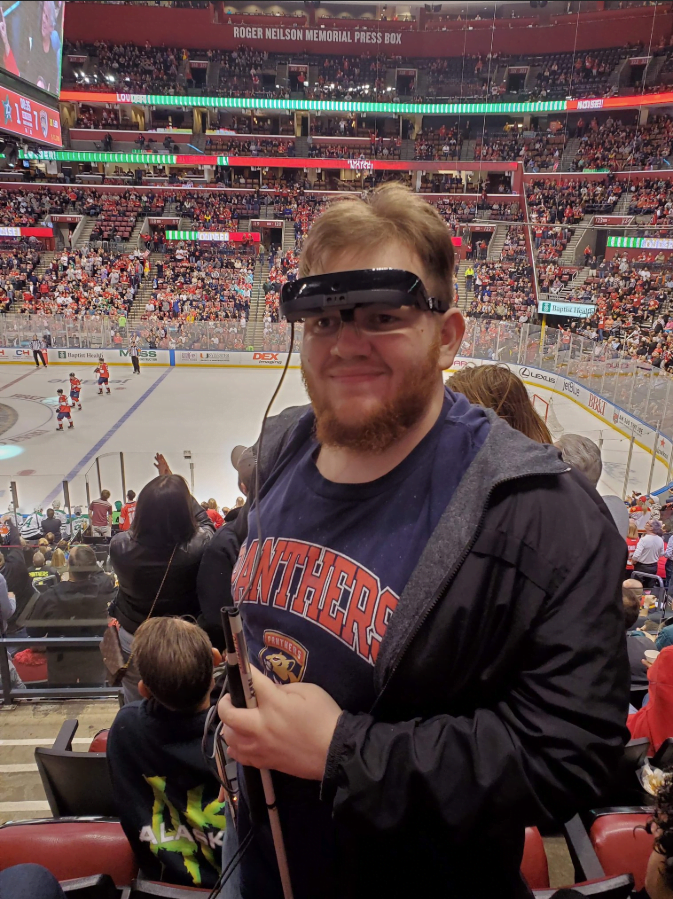 Người hâm mộ Florida Panthers khiếm thị có thể xem các trận khúc côn cầu