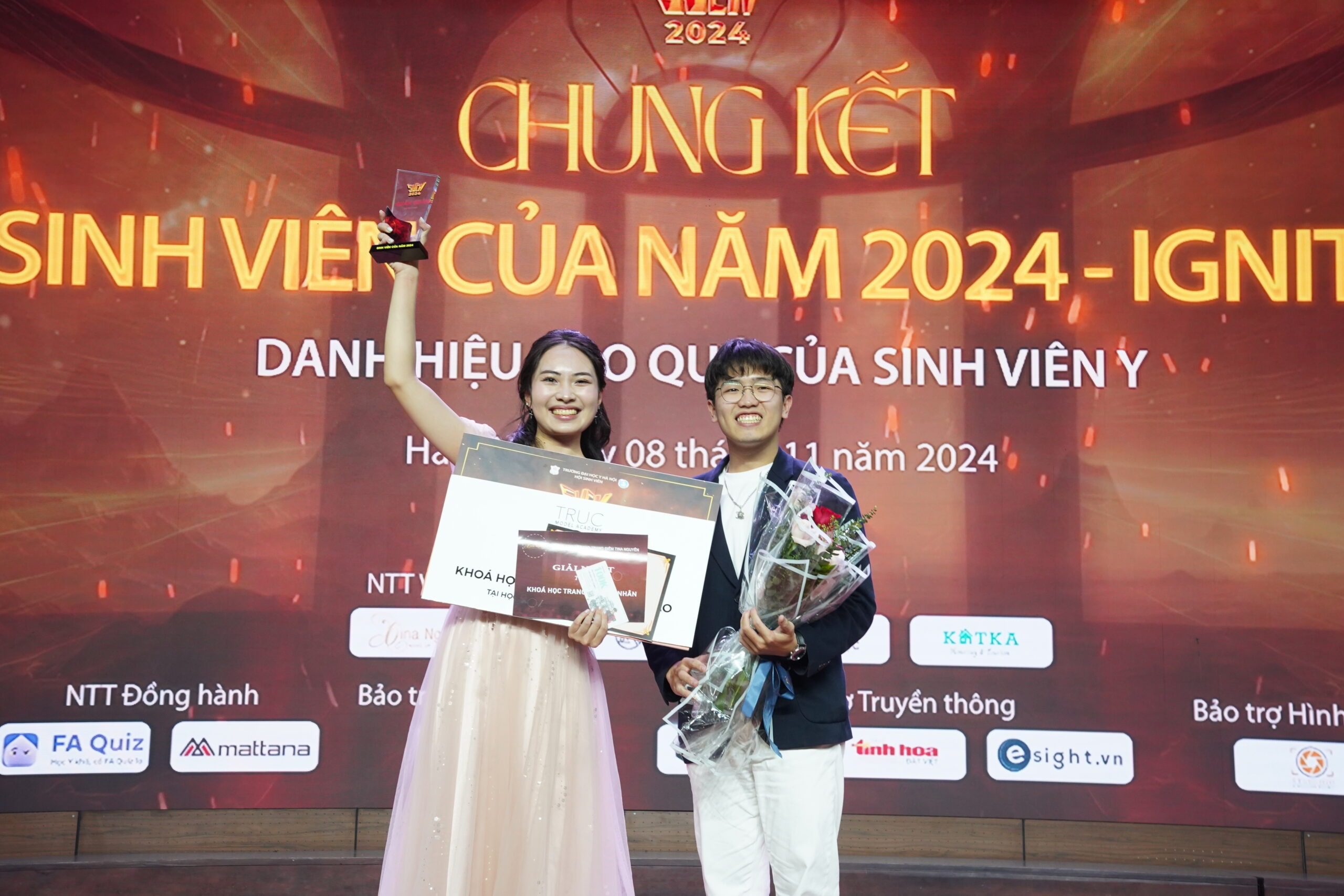 Quán quân “Sinh Viên Của Năm 2024” - Thí sinh Nguyễn Ngọc Linh